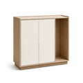 Foldline Narrow Entryway Console Cabinet
