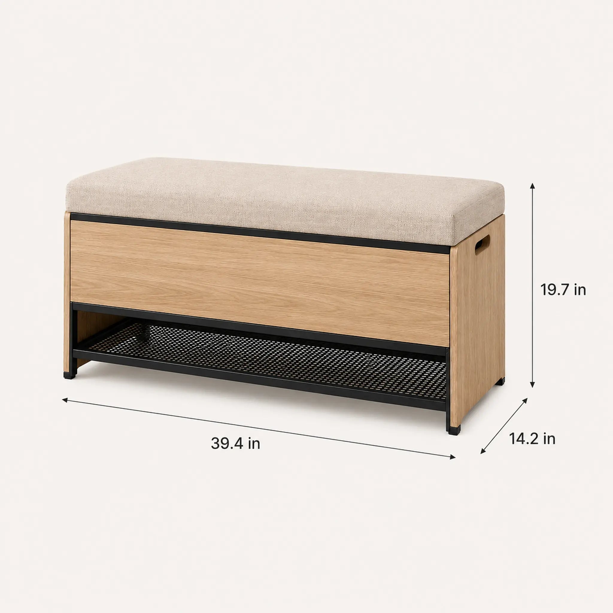 Liftwell Hidden Storage Entryway Bench