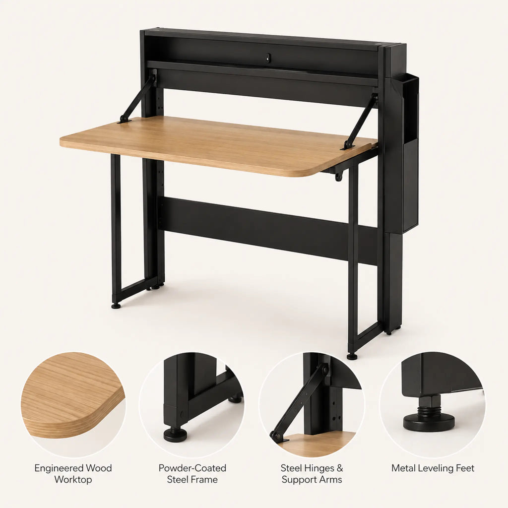 FoldArc Compact Folding Work Desk