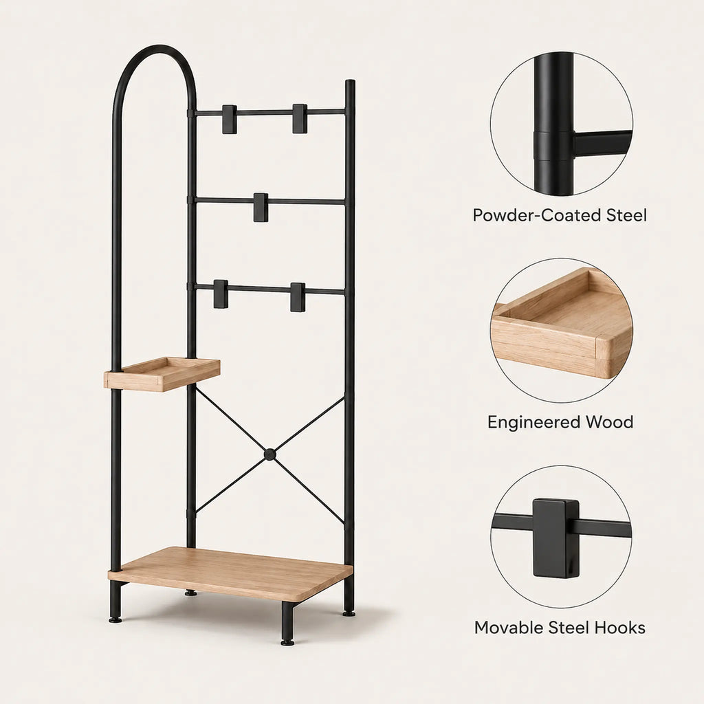 ArcRail Modular Hall Tree