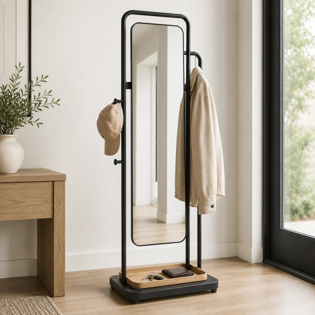 ReflectRail Freestanding Mirror Storage Stand